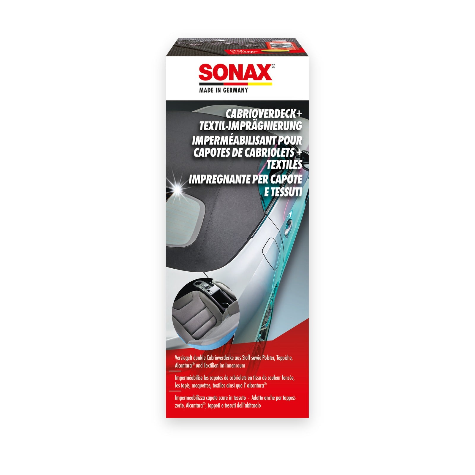 SONAX Soft Top+Fabric Water Proof Impregnation 250 ml