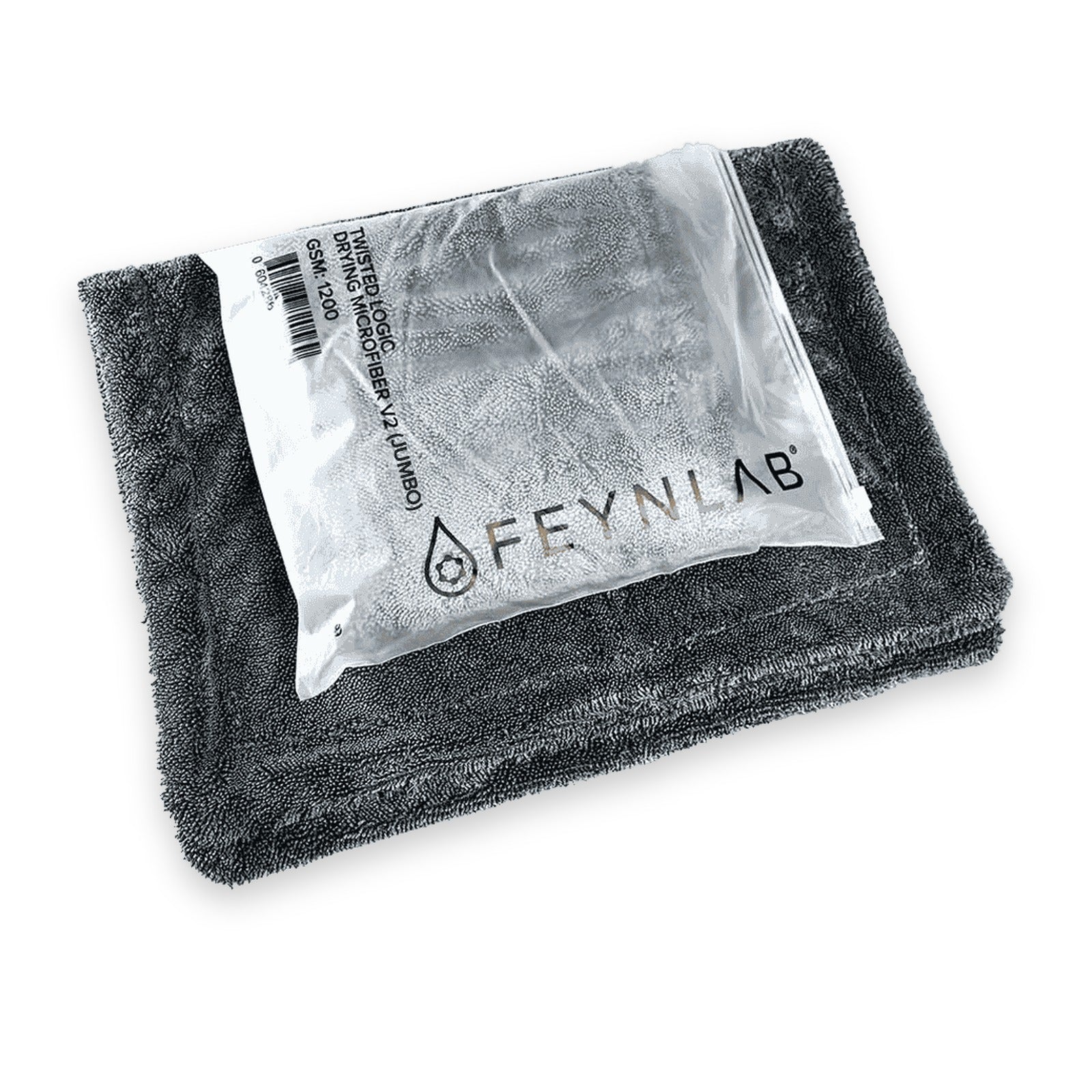 Feynlab® Twisted Logic Korean Microfiber Drying Towel V2 Large
