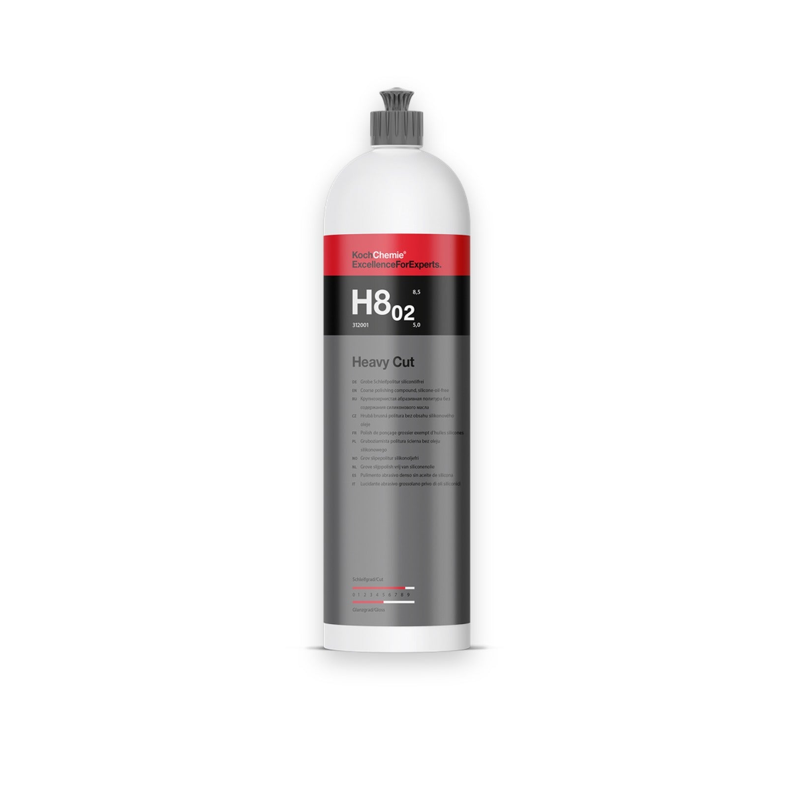 Koch Chemie H8.02 HEAVY CUT GROBE SCHL SILIC.FREI 1L