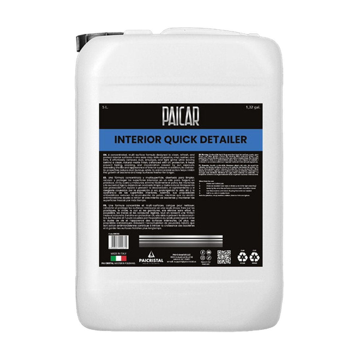 paicar interior quick detailer 5 kg