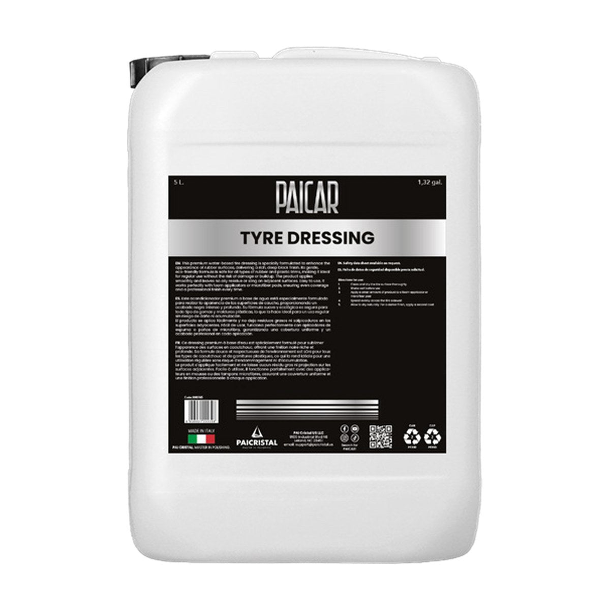 paicar tyre dressing 5 kg