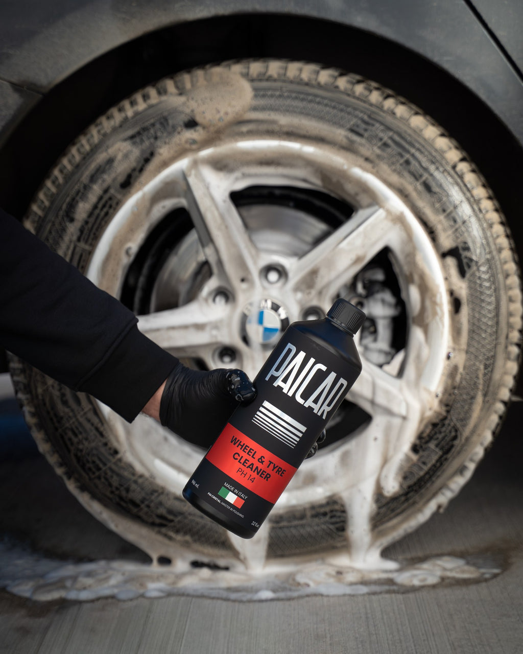 PAICAR Wheel & Tyre Cleaner na felgi i oponę w pianie, zdjęcie producenta