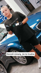 Aplikacja zestawu Ceramic Start krok po kroku: mycie, odtłuszczenie, kilka kropel powłoki, tęcza na lakierze, wycieranie